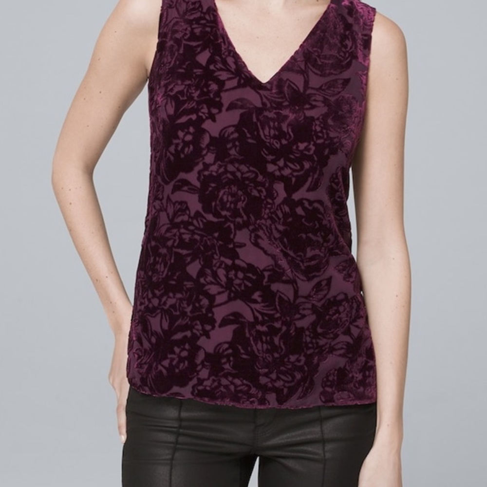 White House Black Market top size 4
